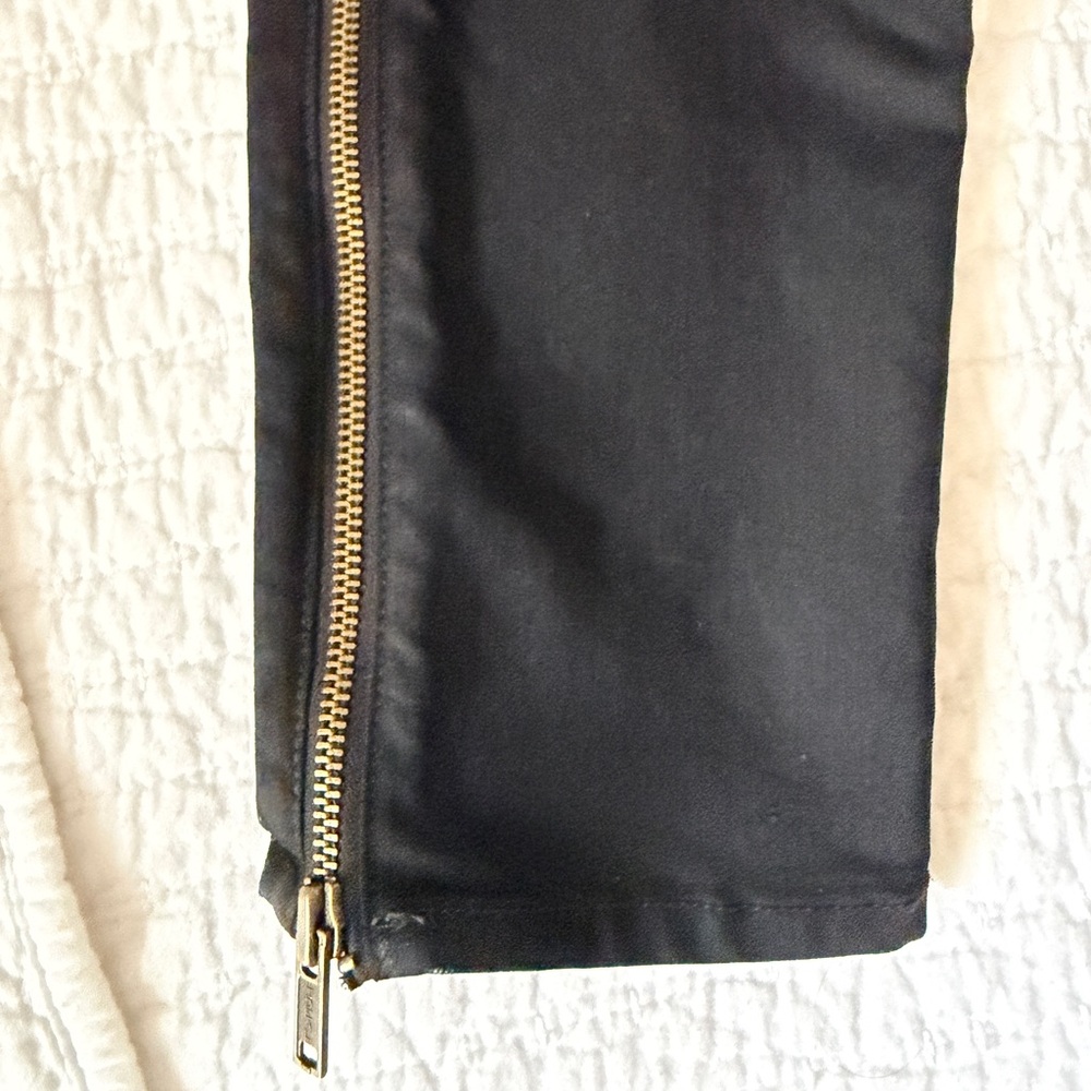 Rag & Bone Black side-zip skinny Jeans - Picture 3 of 5